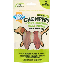 Armitage Goodboy Chompers Dental Toothbrush Medium 2 per pk 70g