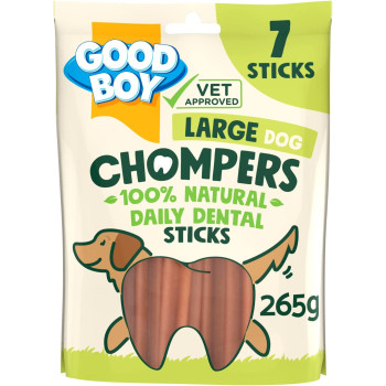 Armitage Goodboy Chompers Dental Sticks Large 7 per pk 265g