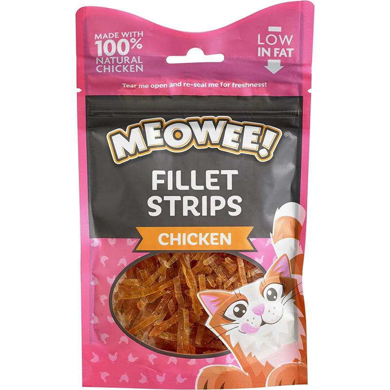 Armitage Meowee Fillet Strips Chicken 35G