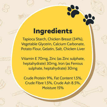 Armitage Good Boy Chicken Wrap Bone Large 2 Pieces