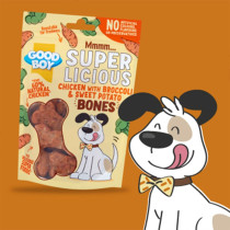 Armitage Goodboy Super Licious Chicken with Broccoli & Sweet Potato Bones 100g