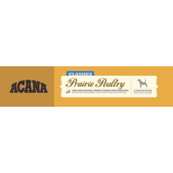 Acana 11.4 kg Prairie Poultry Classics Dog Food