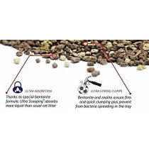 AFP America Litter Cat Litter Ultra Scooping 7kg 10L Grey CLAMERICAUS