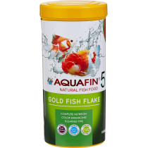 Kw Zone Aquafin Gold Fish Flake 1000 ML | Premium Goldfish Flakes