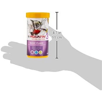 KW Zone Aquafin Basic Flakes Food for All Tropical Fish and Goldfish 250 ml