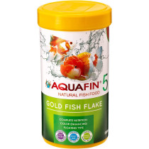 Aquafin Professional Goldfish Flake 500ml Natural Colour Enhancing Staple Food for Aquarium Fish