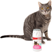 Bioline Cat Litter Deodorizer Natural Eco Friendly Fragrance Free Cat Litter Deodorizer 425g white maroon