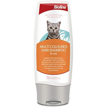 Bioline Multi Coloured Hair Shampoo For Cat 200ml