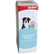 Bioline Ear Mites Treatment for Dogs and Cats