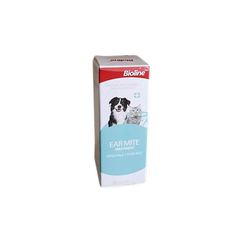 Bioline Ear Mites Treatment for Dogs and Cats