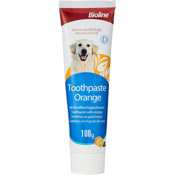 Bioline Tooth Paste Orange Flavour 100G Multicolor