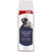 Bioline Glossy Coat Shampoo For Dogs And Cats 250 ml Multicolor