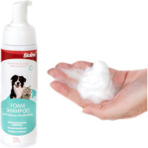 Bioline Foam Shampoo Dry Foam Pet Shampoo 220g