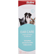 Bioline Ear Care Mild Ear Cleaner And Deodorizers 50 ml Multicolor