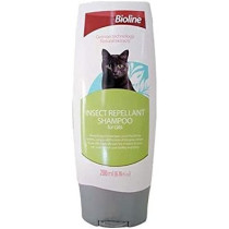 Bioline Insect Repellent Shampoo For Cats 200 Ml Multicolor