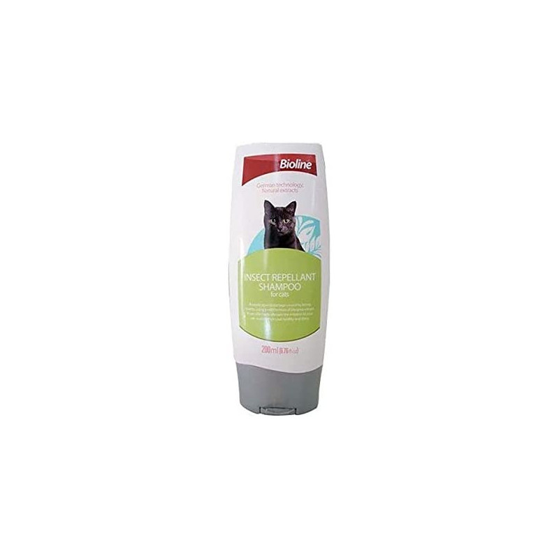 Bioline Insect Repellent Shampoo For Cats 200 Ml Multicolor