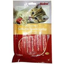 Bioline Cat Treats Yellofin Tuna & Scallop 15gx6