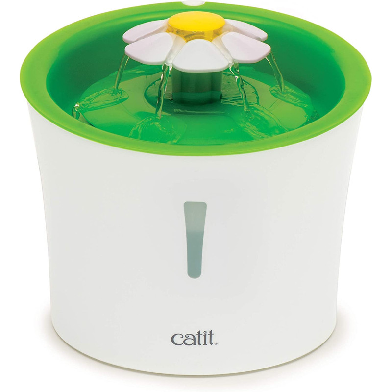 Catit Senses 2.0 Cat Flower Fountain 3L Cat Water Fountain Green