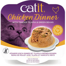 Catit Chicken Dinner Tilapia & Green Beans 80 g 6pcs box