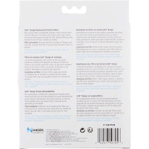 Catit Litter Box Replacement Carbon Filters 2 Pcs White Black 50705 Autre
