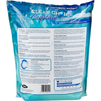 Clear Choice Silica Crystal Cat Litter White 7.6 Litres3.6 Kg
