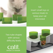 Catit senses digger interactive cat toy 2.0
