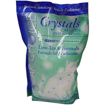 Clear Choice Silica Crystal Cat Litter White 3.8 Lites1.8 Kg