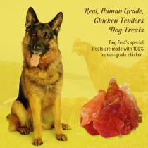 Dog Fest Chicken Tenders For Adult Dogs Dog Treats 90G 3.17Oz