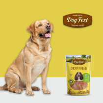Dog Fest Chicken Tenders For Adult Dogs Dog Treats 90G 3.17Oz