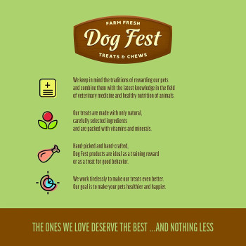 Dog Fest Turkey Medallions For Small Breeds 55g