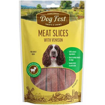 Dog Fest Slices With Venison For Adult Dogs 90g