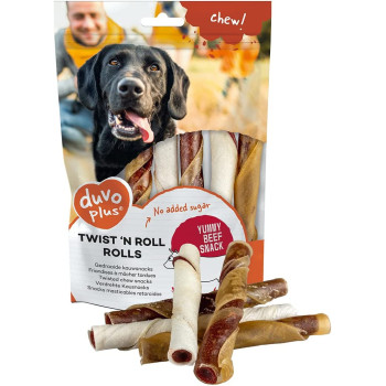Duvo Twist N Rolls Beef 12.5cm 5Pcs 20cm 2Pcs