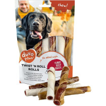 Duvo Twist N Rolls Beef 12.5cm 5Pcs 20cm 2Pcs
