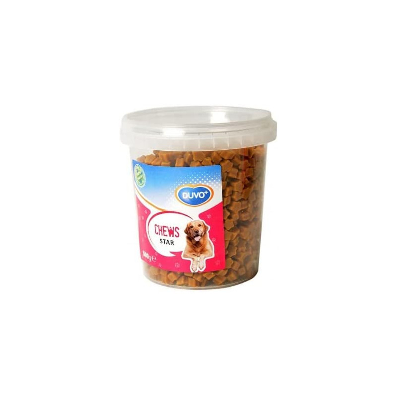 Duvo Soft Chew Star Snacks For Dogs 500G