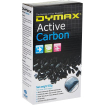 Dymax Activated Carbon For Aquarium Filtration Black 500 Gm