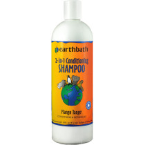 Earthbath Natural Mango Tango 2 In 1 Conditioning Shampoo With Mango Scent 16Oz