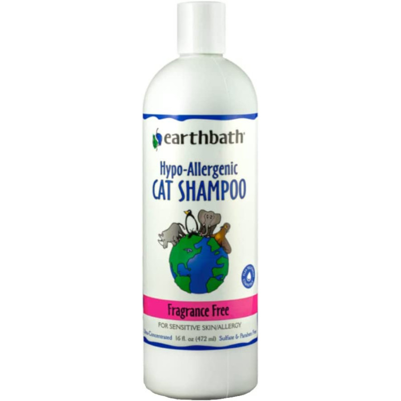 Earthbath Natural Hypo Allergenic Cat Shampoo 472 ml