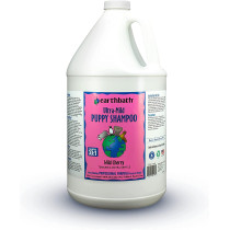 Earthbath Totally Natural Ultra Mild Puppy Tearless Shampoo with Wild Cherry Scent 3.78 Litre 1 Gallon