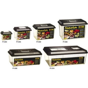 Exo Terra Faunarium Plastic Reptile Terrarium Large PT2265