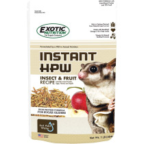Exotic Nutrition Instant Hpw Insect & Fruit Recipe 1 Lb