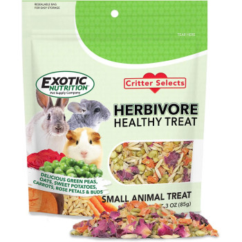 Exotic Nutrition Herbivore Healthy Treat 3 oz.