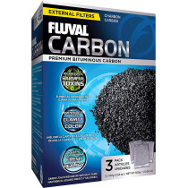 Fluval Carbon 100 gram Nylon Bags Pack of 3