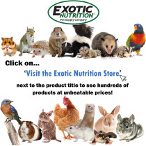 Exotic Nutrition Sugar Glider Diet With Papaya & Eucalyptus, Sugar Glider Food 908g