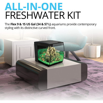 Fluval Flex Aquarium 34L White