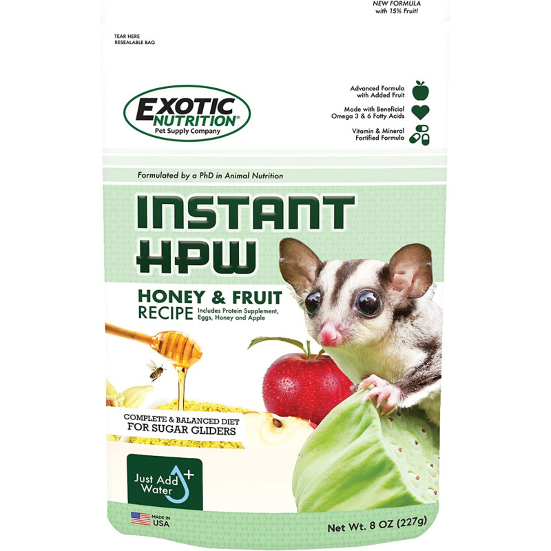 Exotic Nutrition Instant Hpw Honey & Fruit Recipe 1 Lb