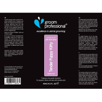 Groom Professional Tender Puppy Kitty Shampoo Volume 4 litre
