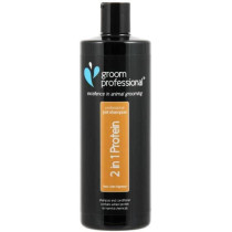 Groom Professional 2 In 1 Proten Pet Shampoo Multi Colour 450 ml 842091 450 ml Pack Of 1