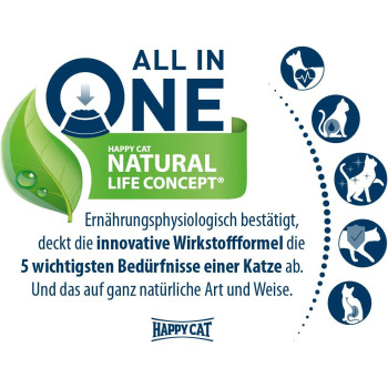 Happy Cat Sensitive Adult Light 1.3kg