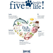 Happy Dog Fit & Vital Medium Adult Weight 12Kg Multicolor