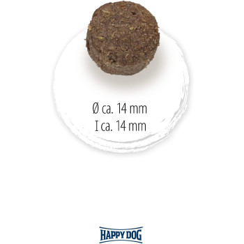 Happy Dog Premium Naturcroq Puppy Dog Dry Food 4 kg Light Brown Premium Naturcroq Beef and Rice